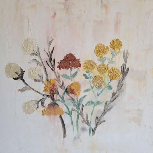 24"x24" In-Stock Goldenrod | Affordable, Original Artwork