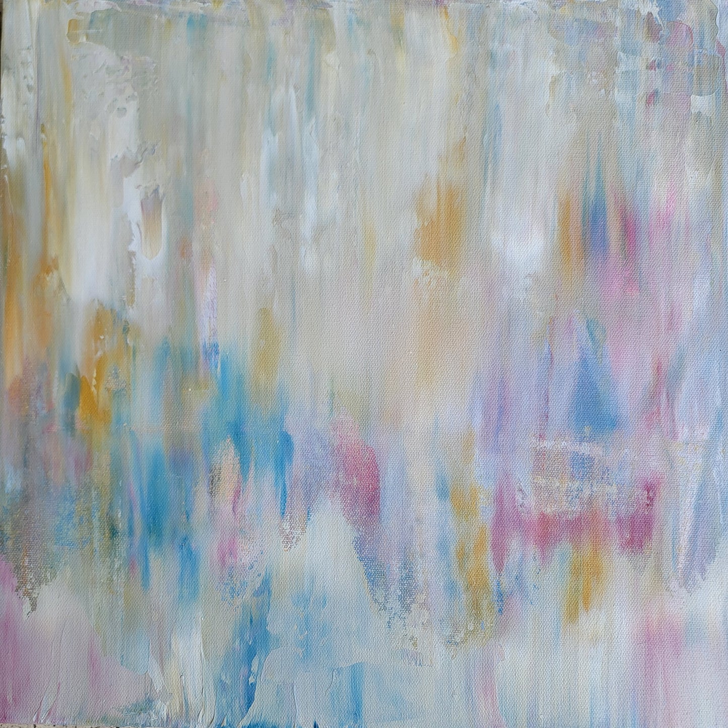 20"x20" In-Stock | Rainbow Fields | Affordable, Original Artwork