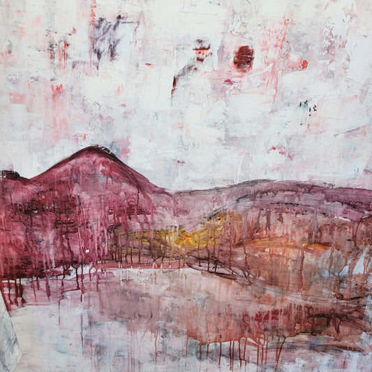 The climb, 48×48" in stock | Affordable original artwork